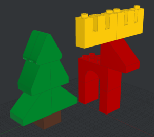 Lego Duplo Weihnachtsdeko